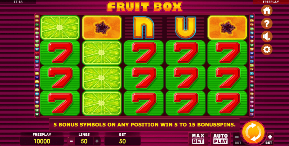 FruitBox1 screen
