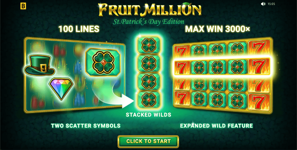 FruitMillion screen 1
