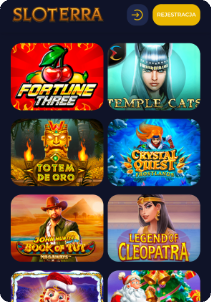 Sloterra casino mobile screen slots games