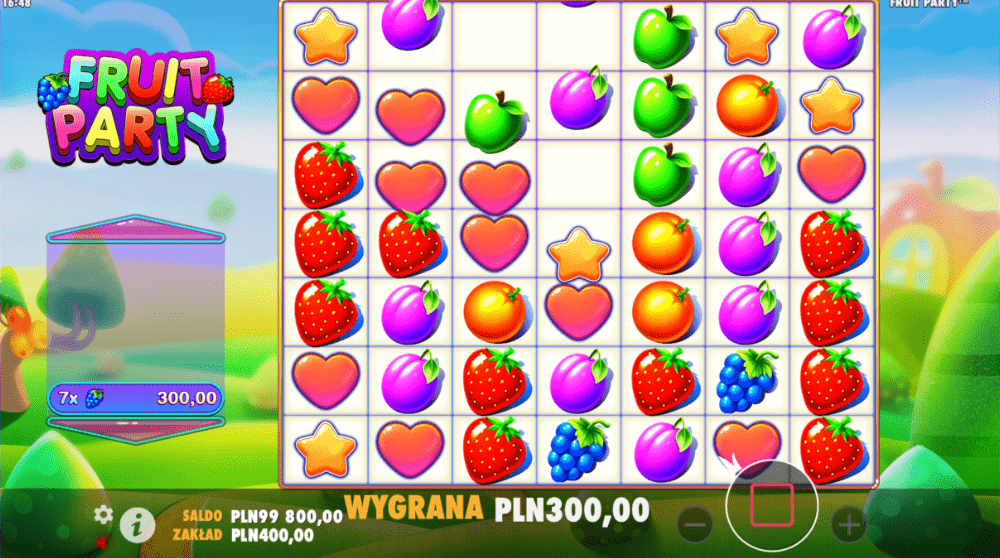 FruiTParTy2 screen