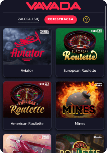 Vavada casino mobile screen roulette games